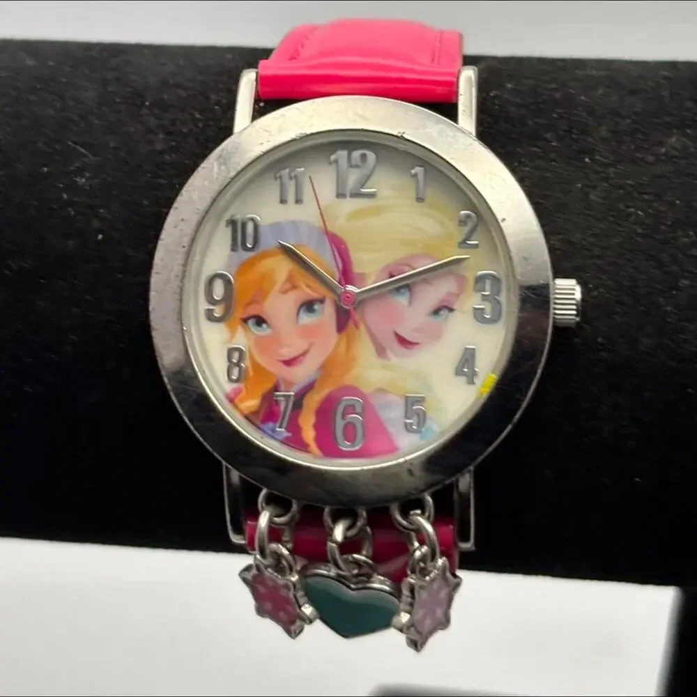 Silver frozen watch